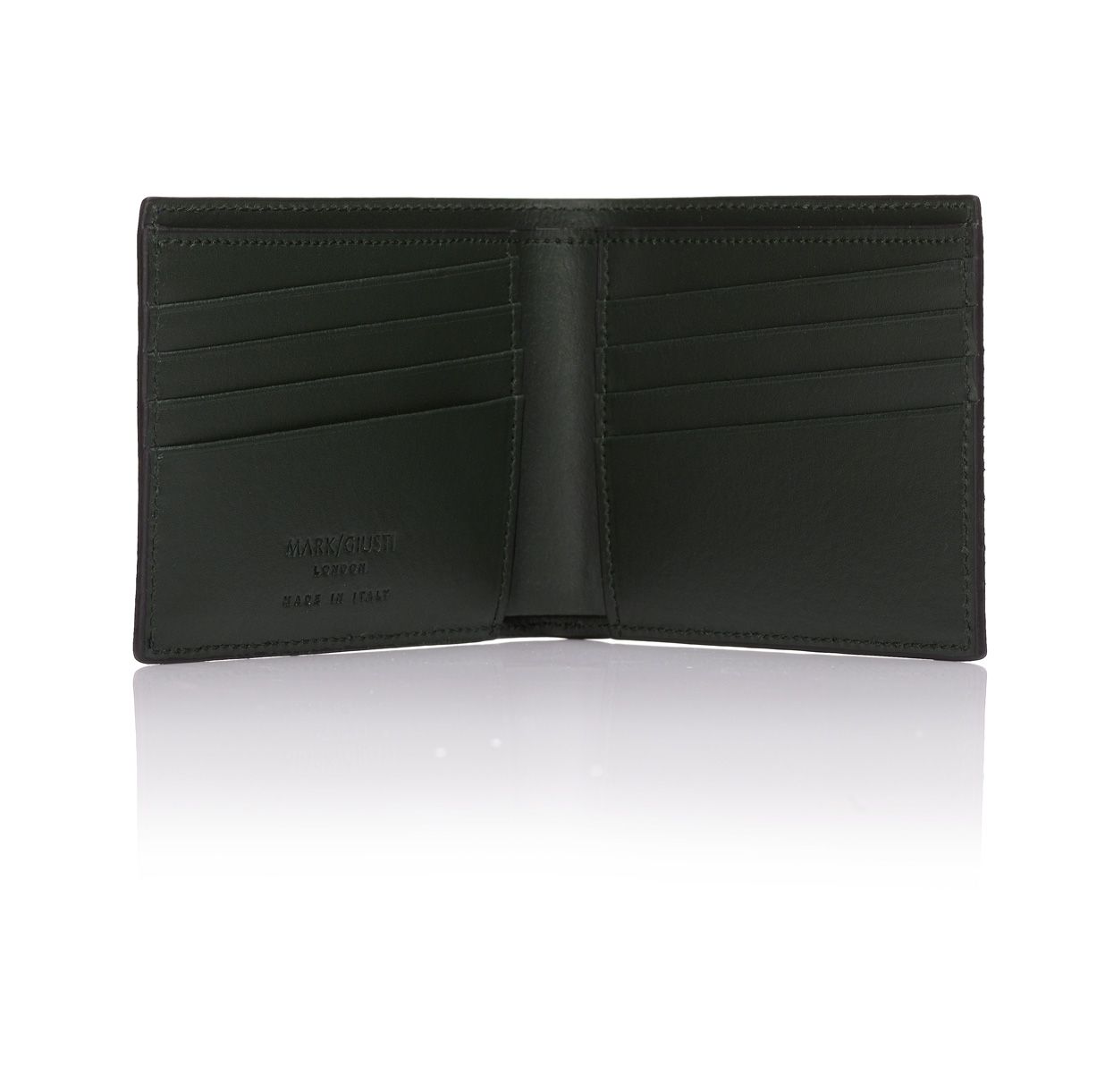 Wimbledon Blue Leather Luxury Wallet I MARK/GIUSTI